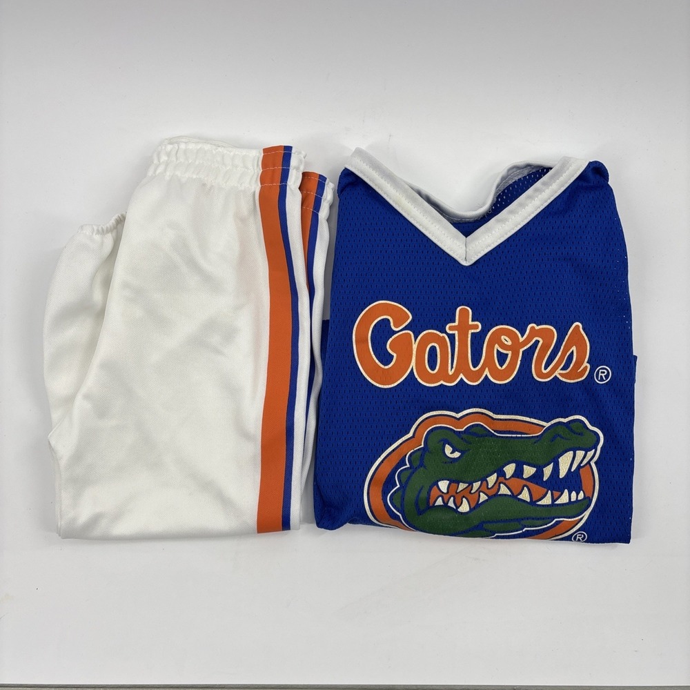 Vintage Franklin Kids Florida Gators Football Uniform SM/M EUC